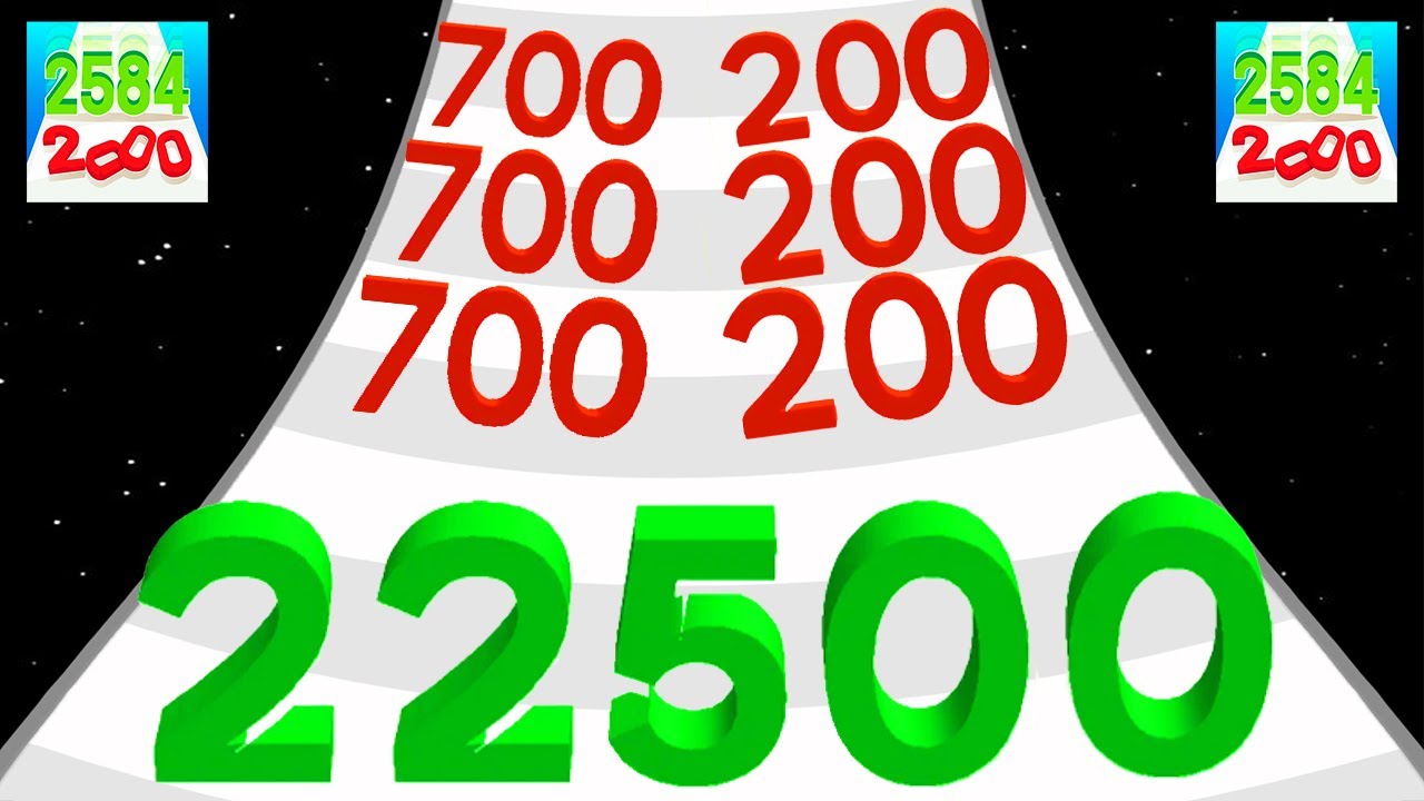 NUMBER STACK 3D RUN - Мастер чисел (математическая игра) Уровень выше