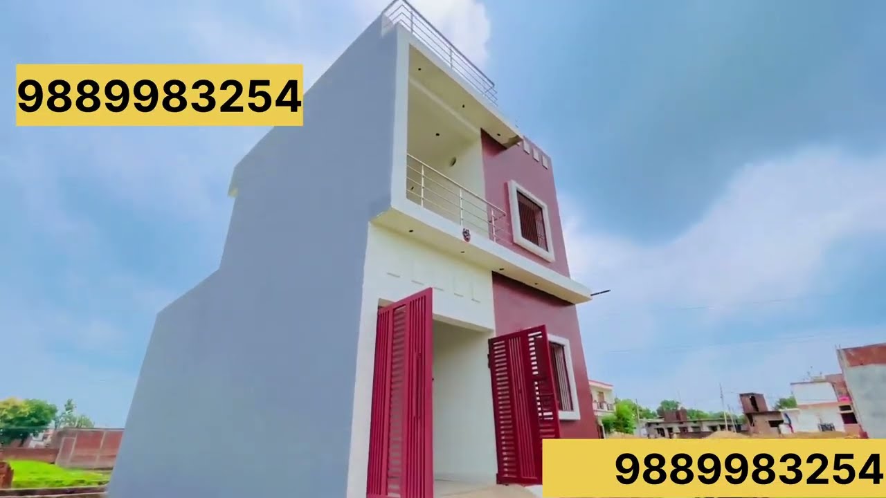 750 sqfit का मकान मेडिकल रोड से करीम नगर चौराहे से 1 km अंडर rate 50 लाख 