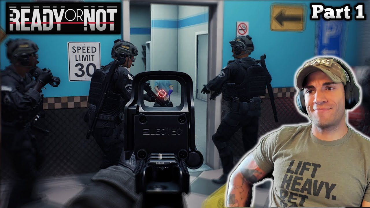 Amateur Hour! - Prior CQB Marine plays Ready or Not (Part 1)