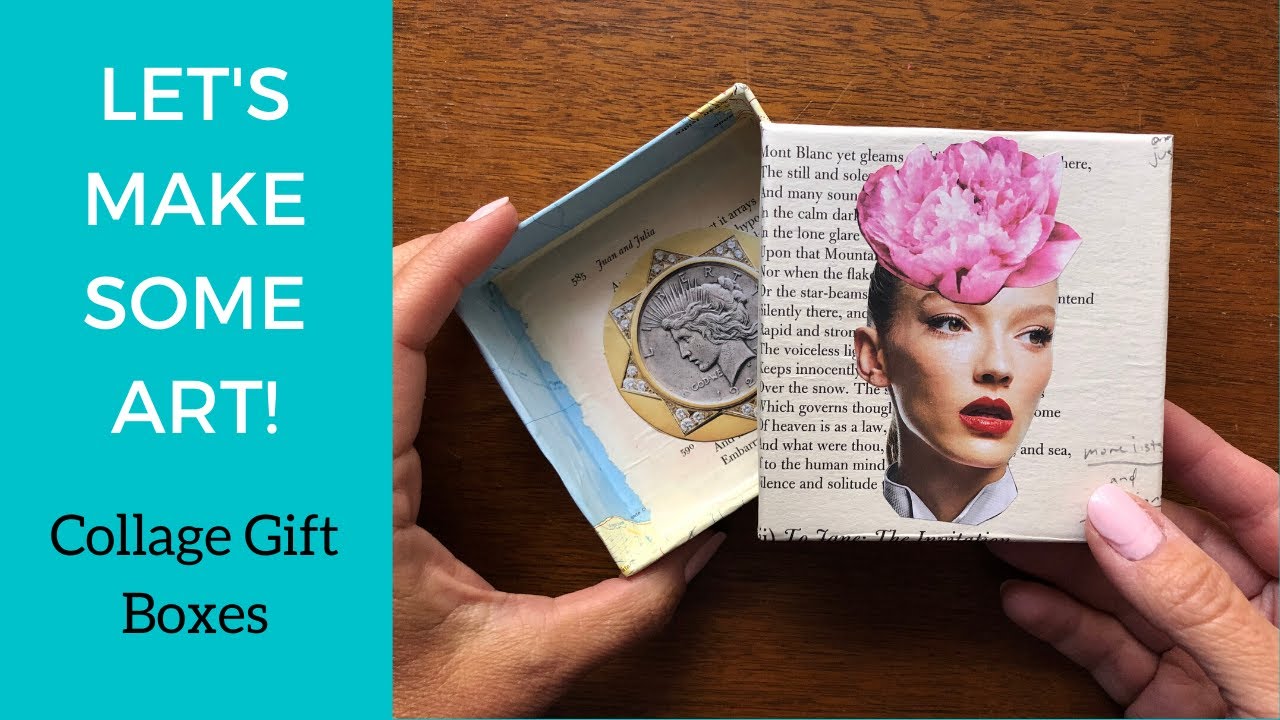 ✨Let's Make Something!✨ Easy DIY Collage Box Art Tutorial - great quarantine activity