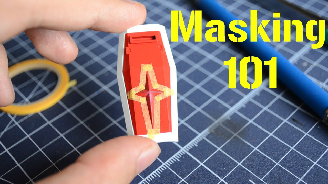 GUNPLA and Model kits: Basic Masking Tutorial!