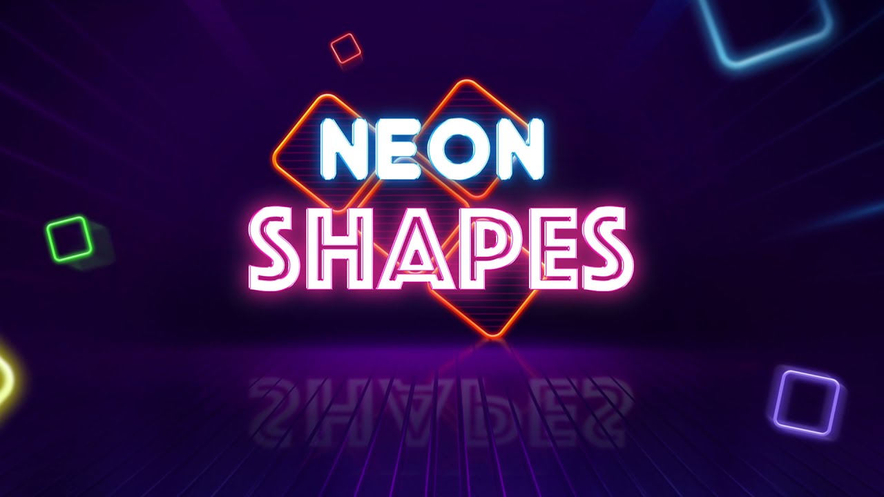 Neon Shapes - an instant game with a skill-based element!