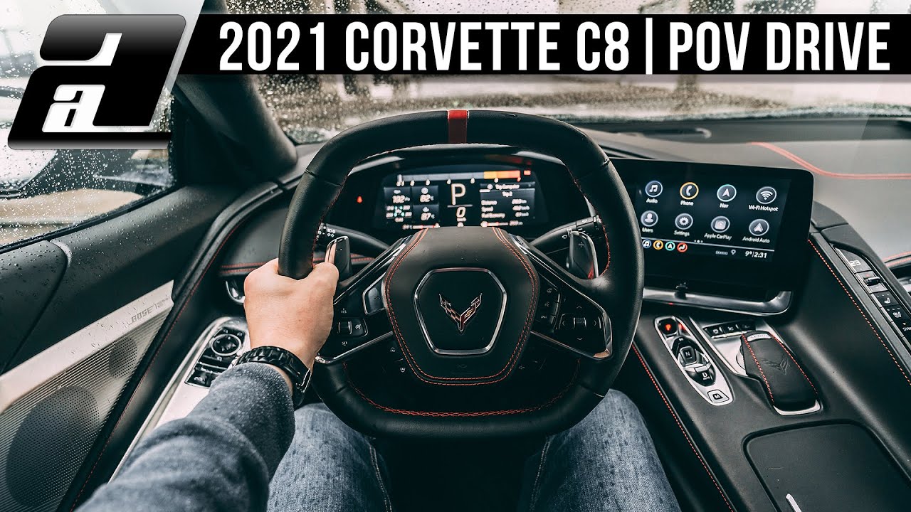 2021 Corvette C8 Stingray (507PS, 640Nm, V8) | POV Autobahn