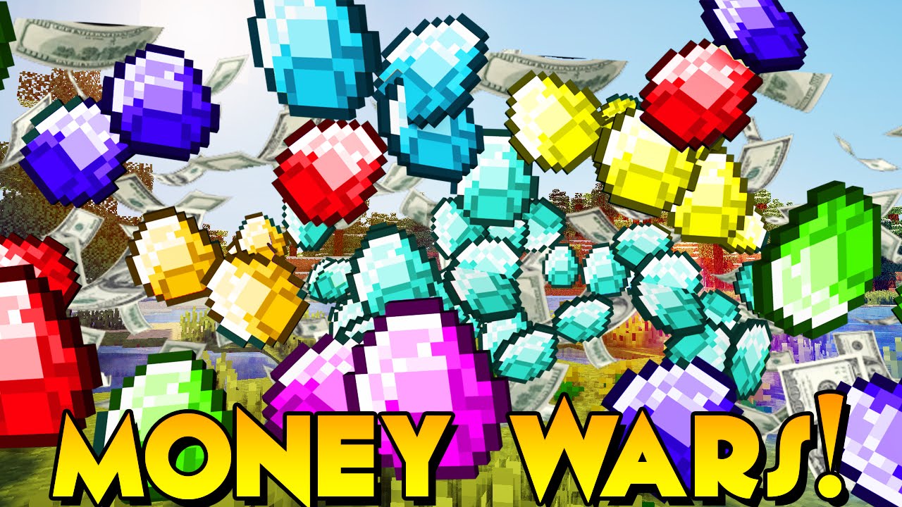 Minecraft: MONEY WARS SO MANY DIAMONDS!