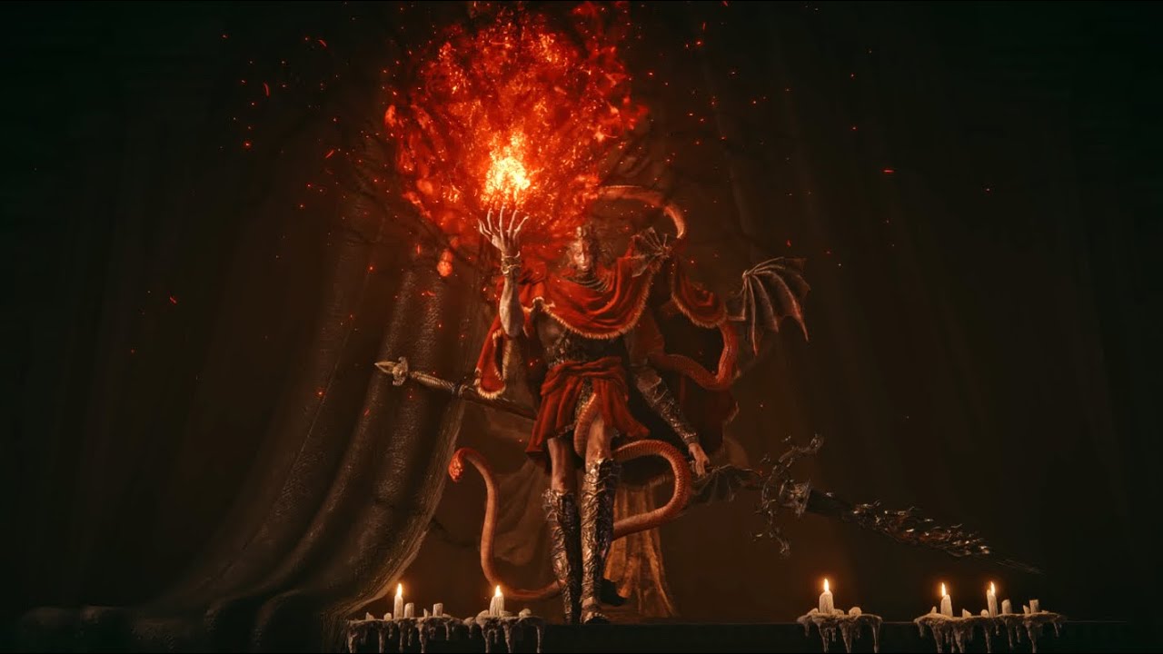 Elden Ring DLC - Messmer the Impaler Boss Fight (Martial Arts Build)