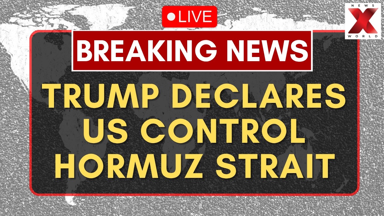 US Hormuz Control LIVE: Trump Says Secret US Mission Secured Hormuz Oil Shipments