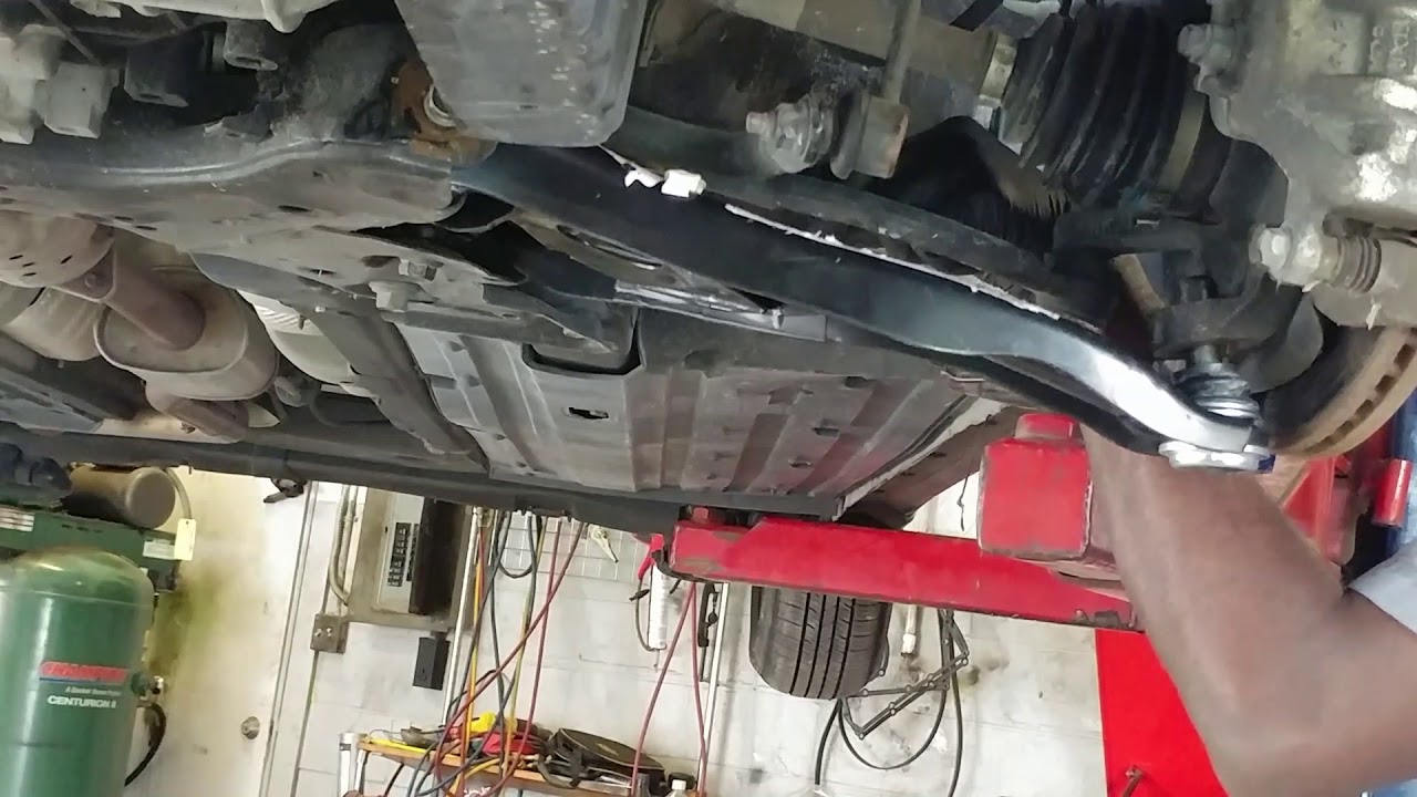 elantra lower control arm and tie rod replacement