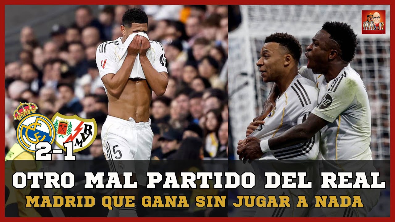 EL BERNABÉU PITA PESE A LA VICTORIA: EL REAL MADRID GANA CON UN PENALTI EN EL 100 QUE MARCA MBAPPÉ