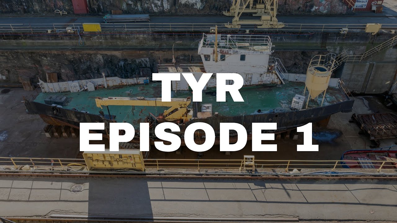 Mineleggeren TYR - Episode 1 av restaureringsprosjektet