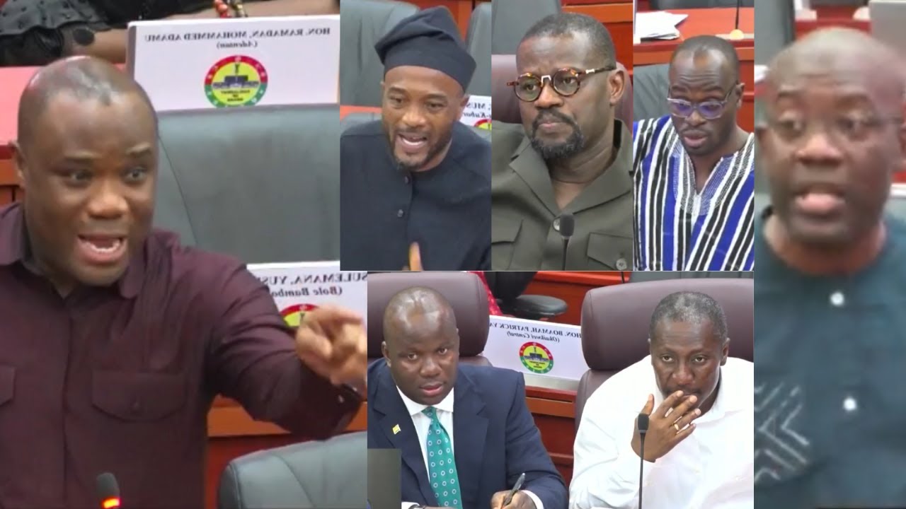 Ṛeckḷess & L00ters! Felix Kwakye Loses Cool In Parliament & Ļe&aacute;ks New Scandal At NHIS,NPP MPs Ṕaɳic