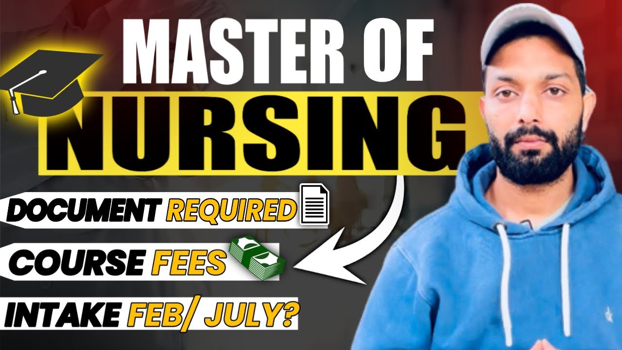 Masters of Nursing in Australia 🇦🇺! Feb or july intake ? Course fees ! Documents? #australia
