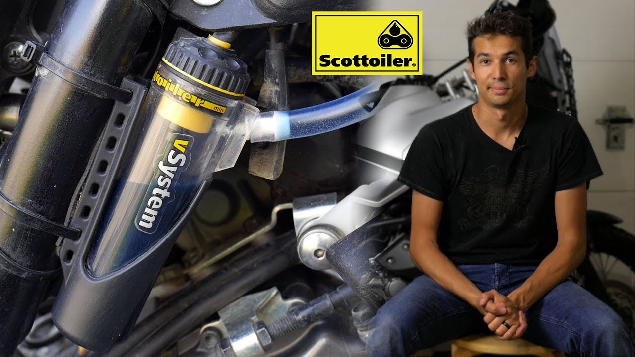 Test du Scottoiler vSystem : mon avis après 1 an et 12 000 km d'utilisation