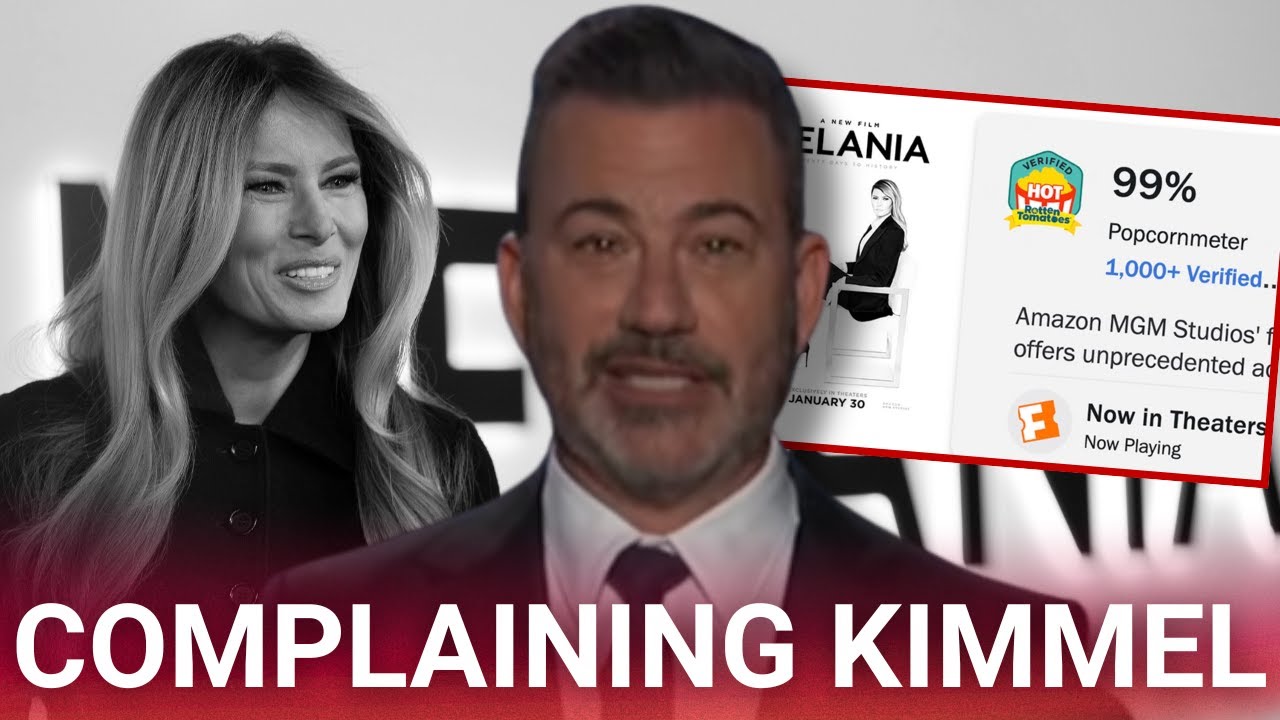 Jimmy Kimmel whines about Melania movie as he concedes its box office success