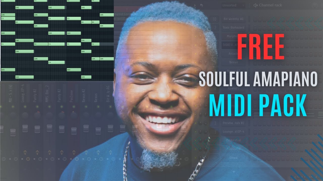 Kelvin Momo Free Amapiano MIDI Chords Sample Pack 2024 : Kabza De Small : Gaba Cannal