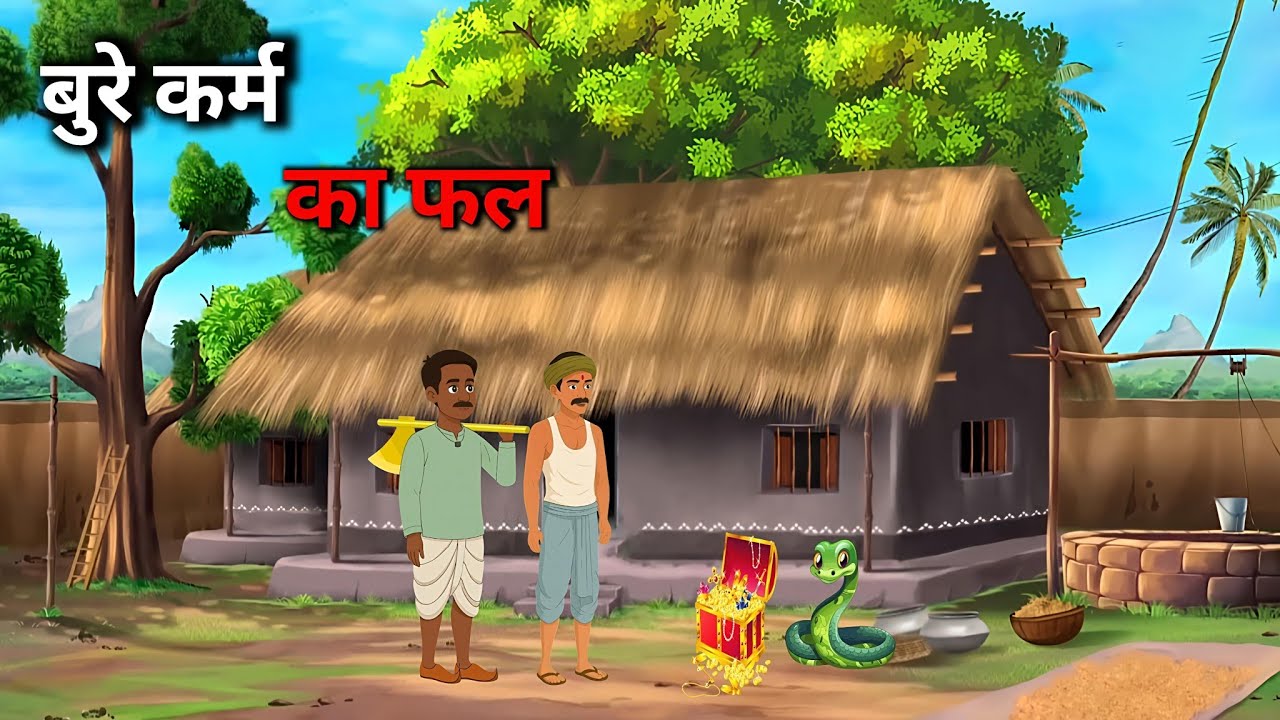 बुरे कर्म का फल | Bure karm ka Fal | Cartoon Story | Animation story 