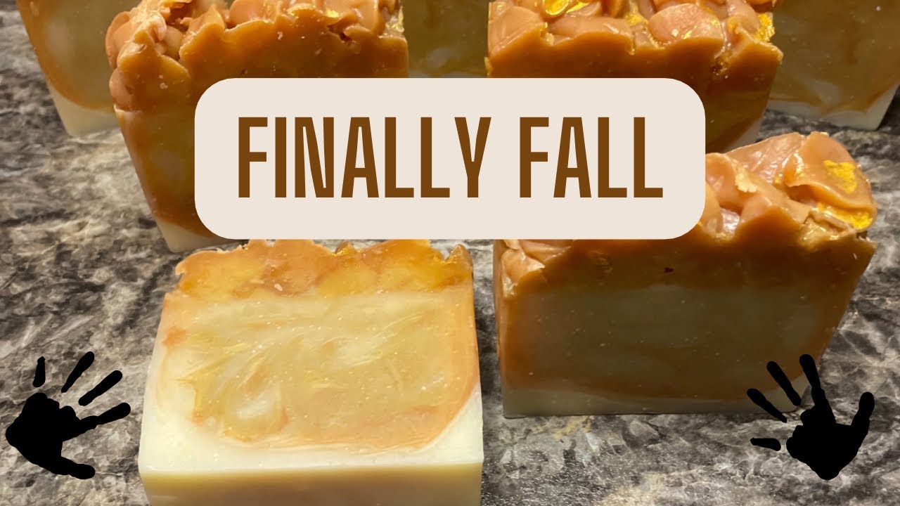 How to make Fall Soap|#coldprocesssoap #artisansoap #fallfavorites #fallseason #falltrends