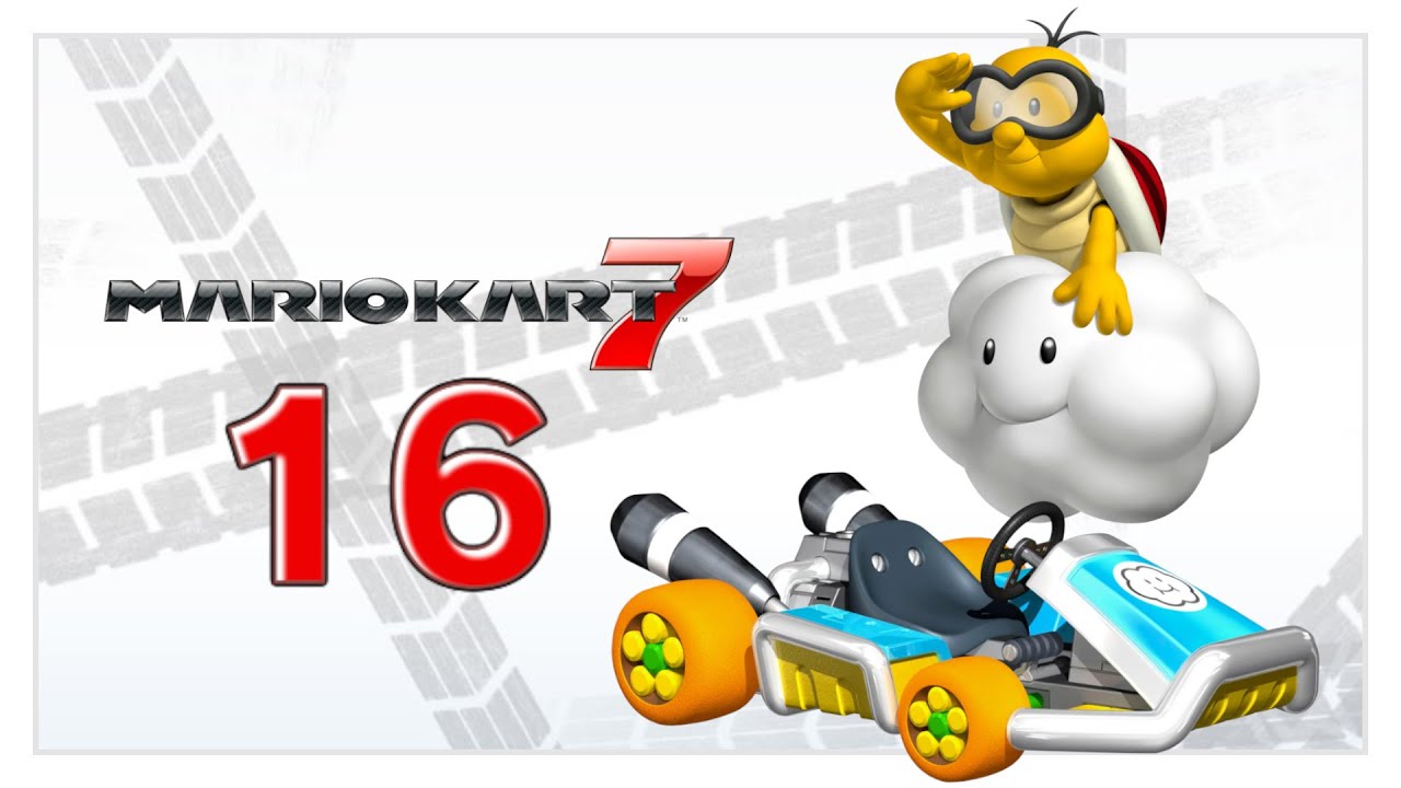 SPIEGELMODUS im BLITZ-CUP mit LAKITU | Mario Kart 7 #16
