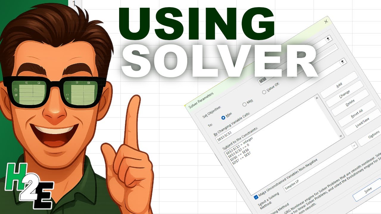 Как использовать Solver в Excel
