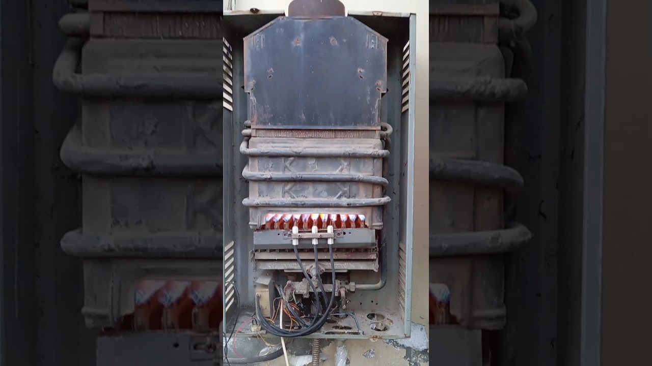Instant Gas Geyser repairing | Gas Geyser water too hot #shorts #youtubeshorts #gasgeyser
