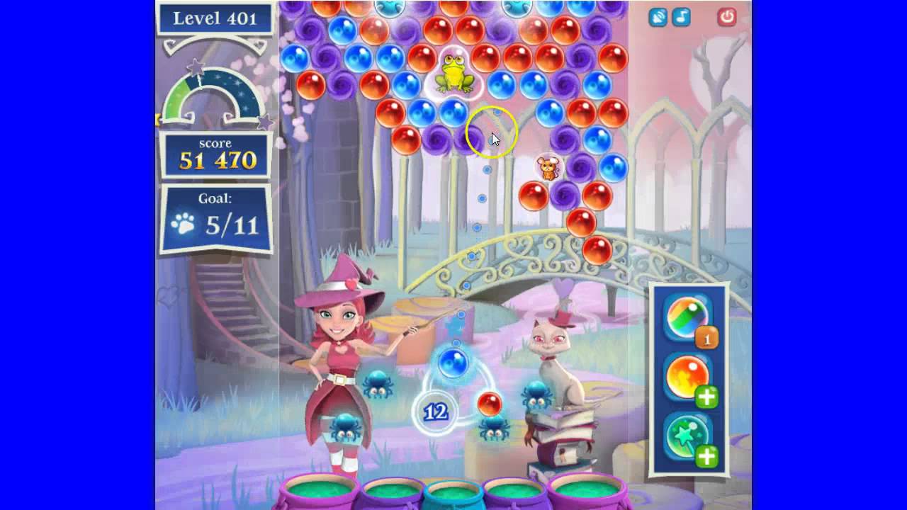 Bubble Witch 2 Saga Level 401
