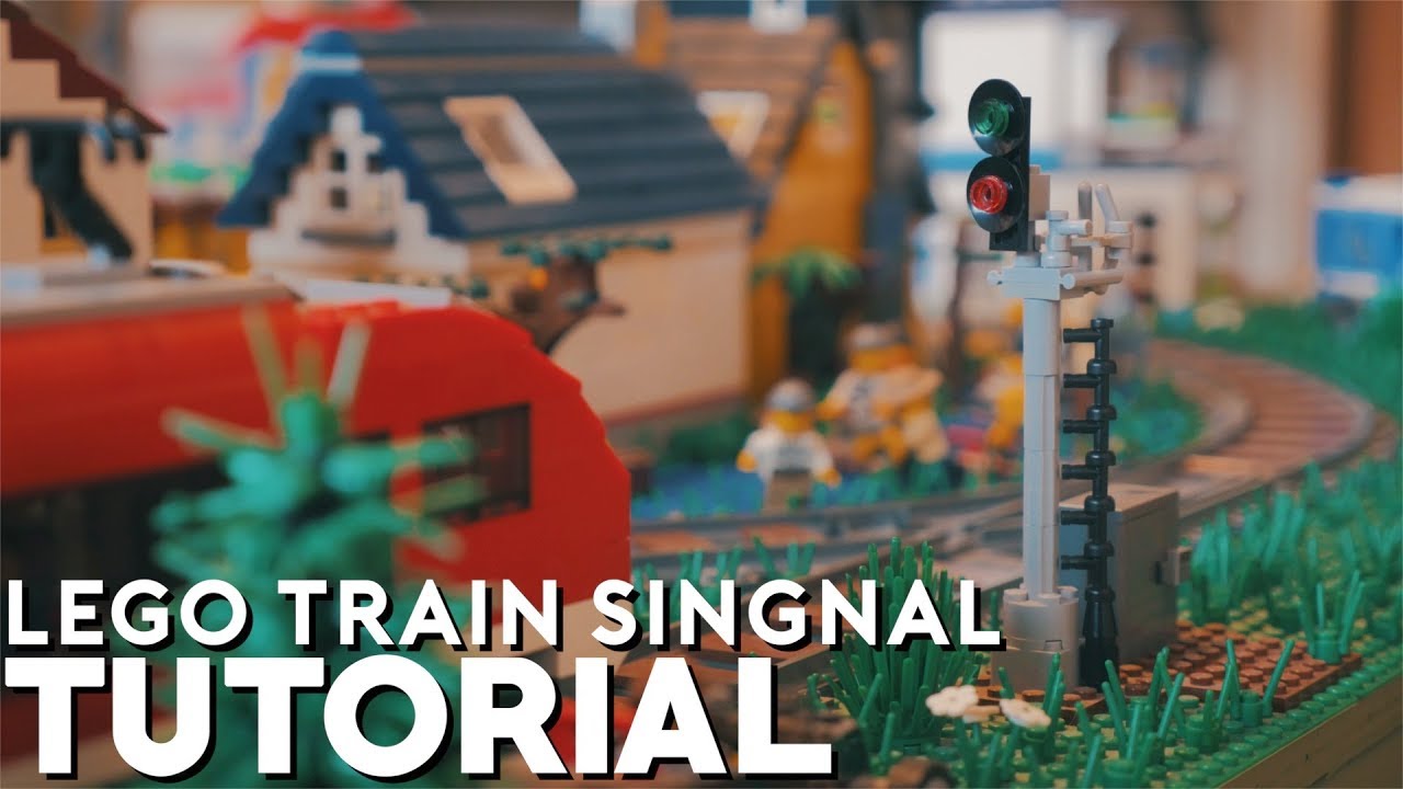 How to build a LEGO Train Signal