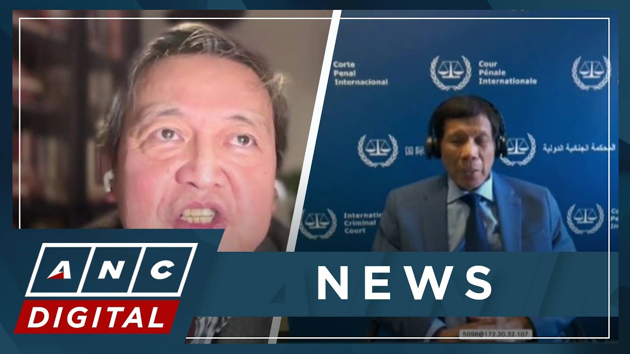 Carranza: All sides in PH politicized Duterte ICC case, Marcos afraid of accountability | ANC