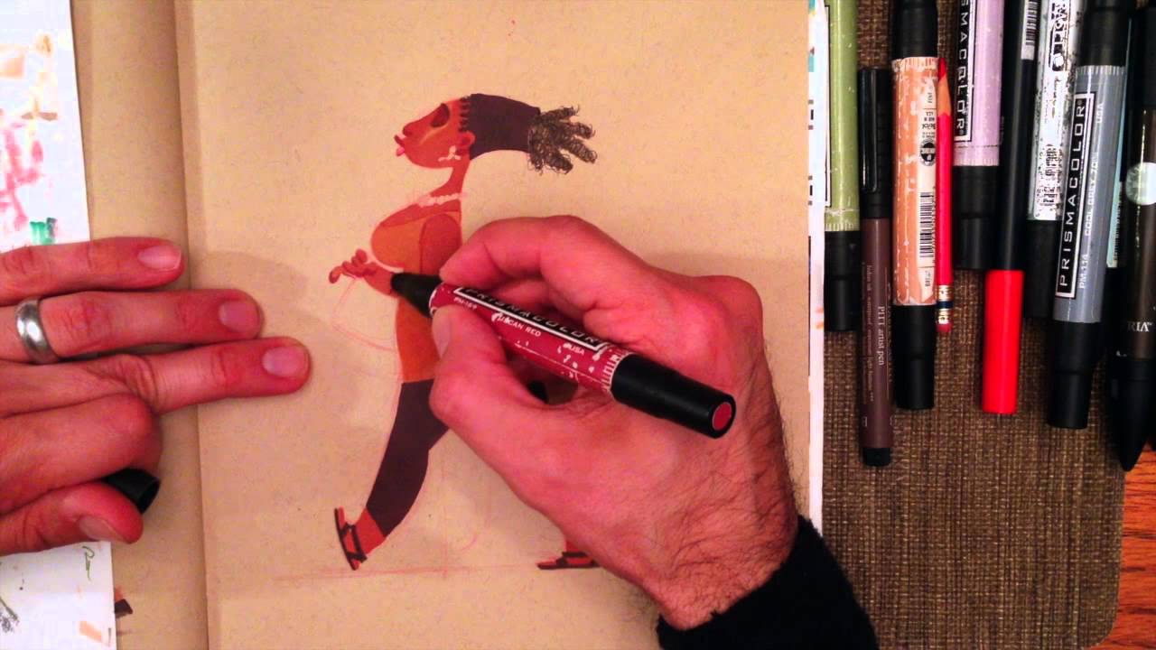 Sketching on the go with Marcelo Vignali #3