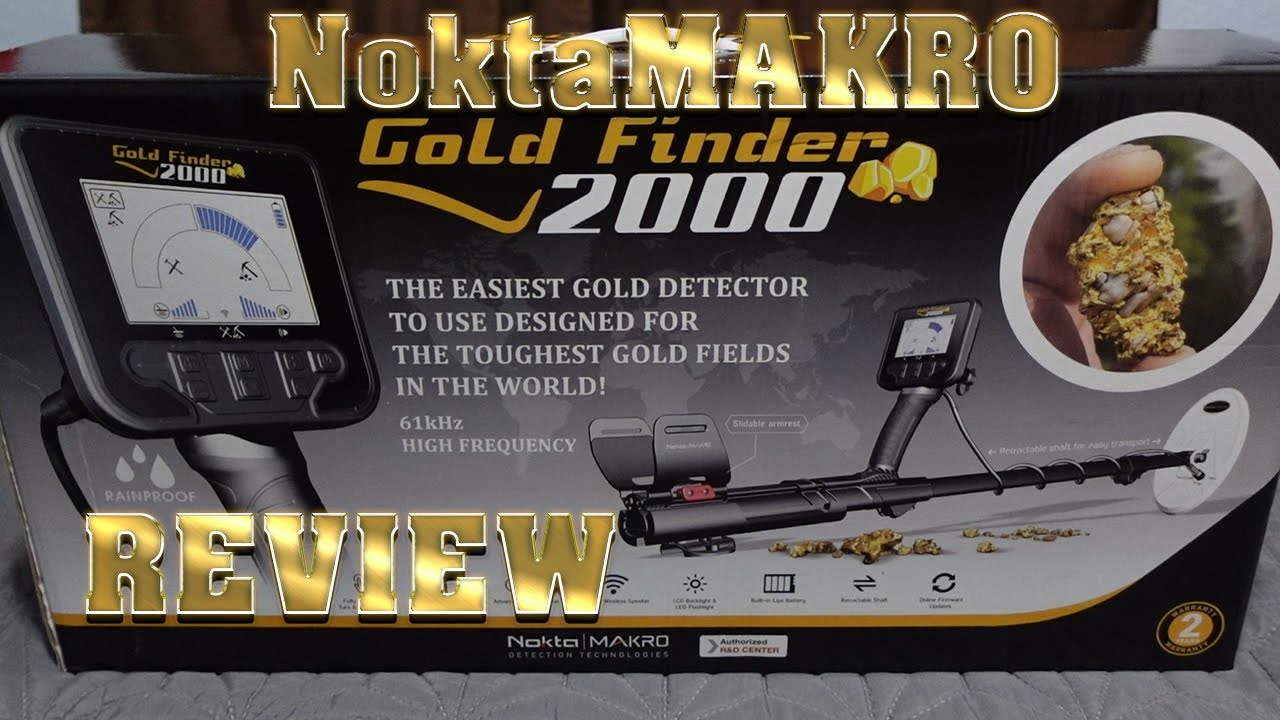 Металлоискатель: обзор NoktaMakro Gold Finder 2000