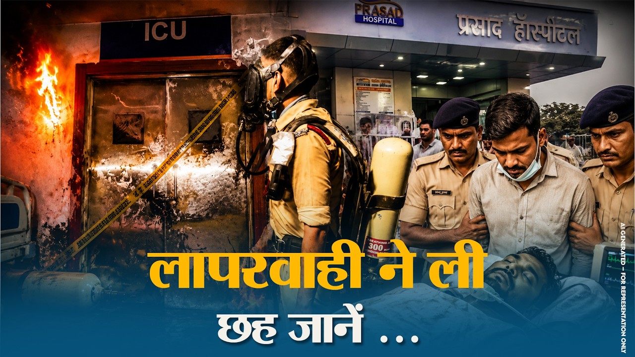 Prasad Hospital अग्निकांड! तीन गिरफ्तार, निर्माण और फायर सेफ्टी मानकों की जांच शुरू