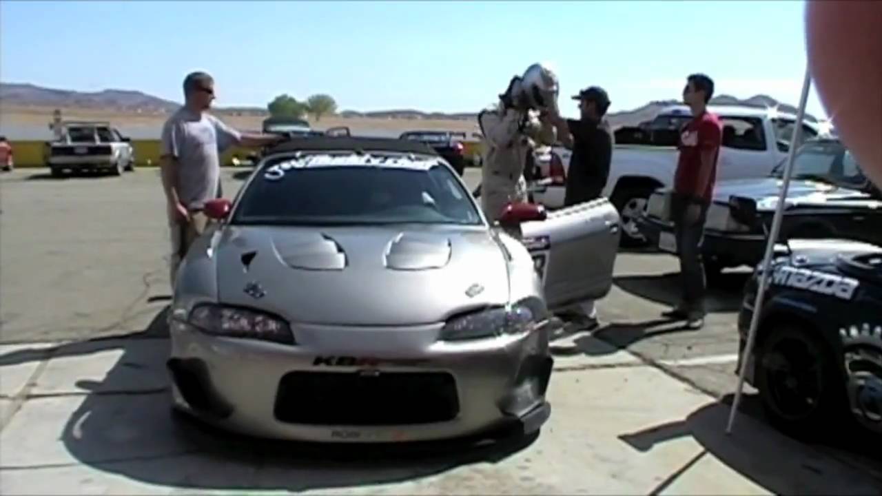 Redline Time Attack Willow Springs 2009 S-FWD victory!  Eclipse Spyder GST