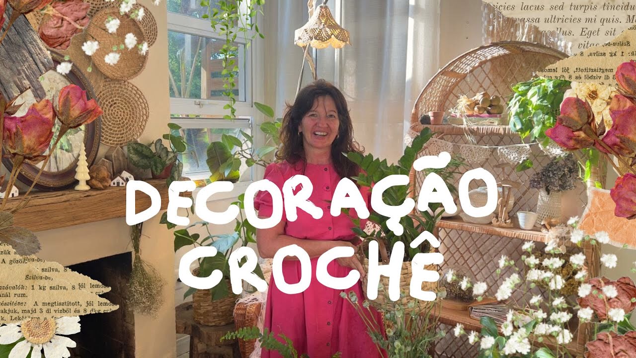 5 ITENS de CROCHÊ para deixar a DECORAÇÃO da SUA CASA ainda mais LINDA  🧶🏡