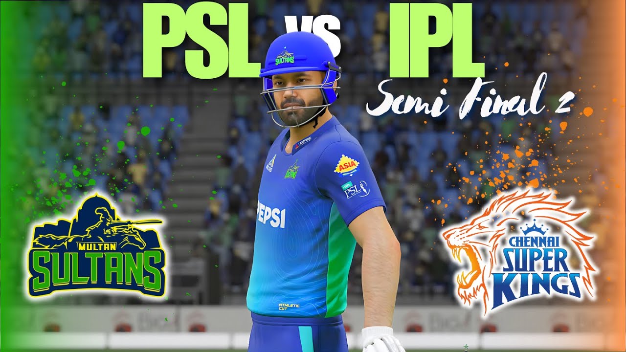 Waiting for Rizwan’s Performance: 2nd Semi Final 🔥 Multan Sultan vs Chennai Super Kings🏏Cricket 24