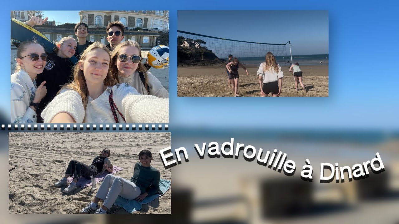 En vadrouille à Dinard (puis découverte du film Minecraft)