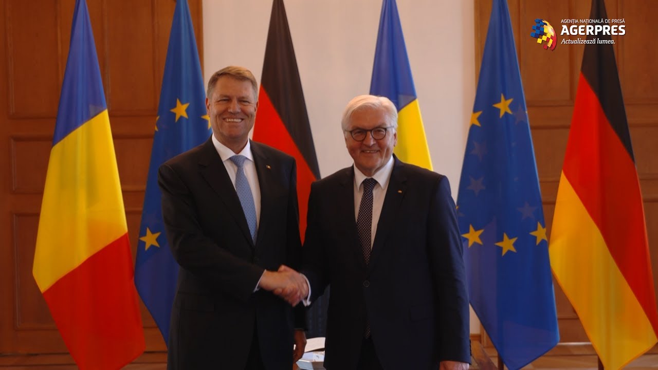Președintele Klaus Iohannis, întâlnire cu președintele german, Frank-Walter-Steinmeier