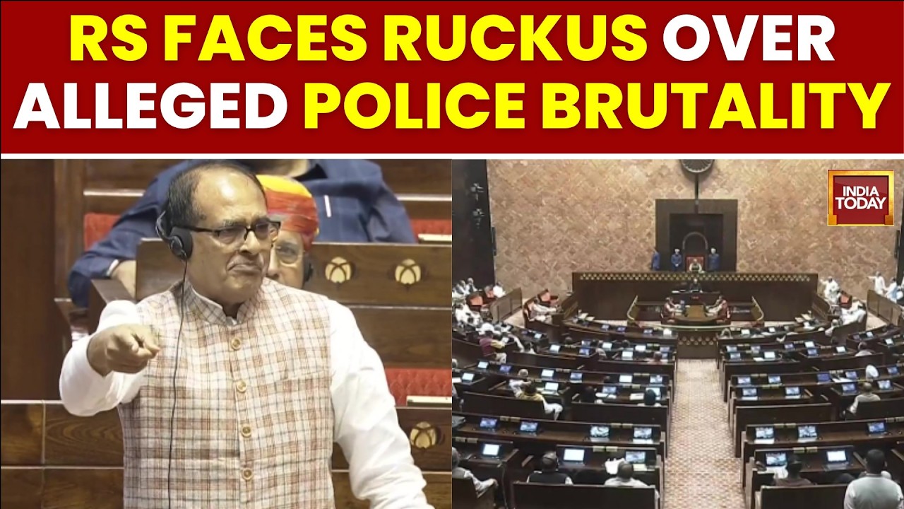 Rajya Sabha News: Shivraj Singh Chouhan Slams Opposition Amid House Ruckus | India Today