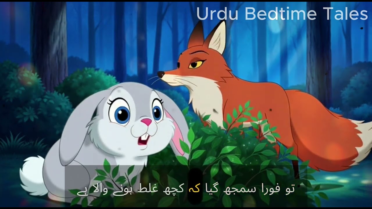 The Brave Rabbit Who Saved the Magic Forest — A Beautiful Fairy Tale