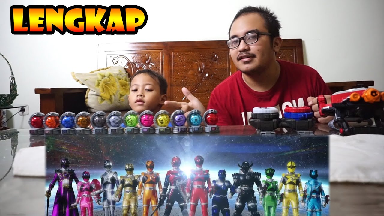 WAH MAINAN KYURANGERNYA LENGKAP? REVIEW 12 KYUTAMA KYURANGER!
