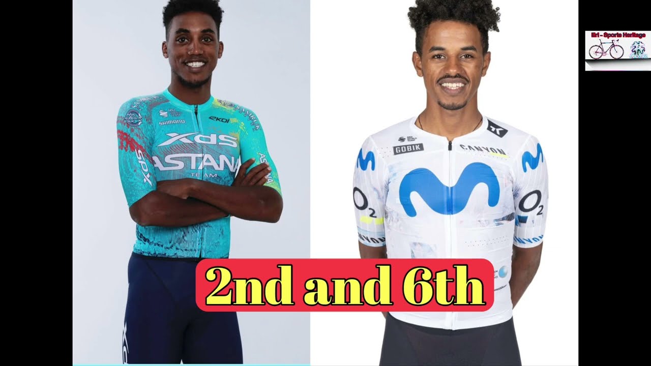 Congrats! Henok Mulubrhan Takes 2nd and Natneal Tesfatsion Finished 6th #eritreancycling 