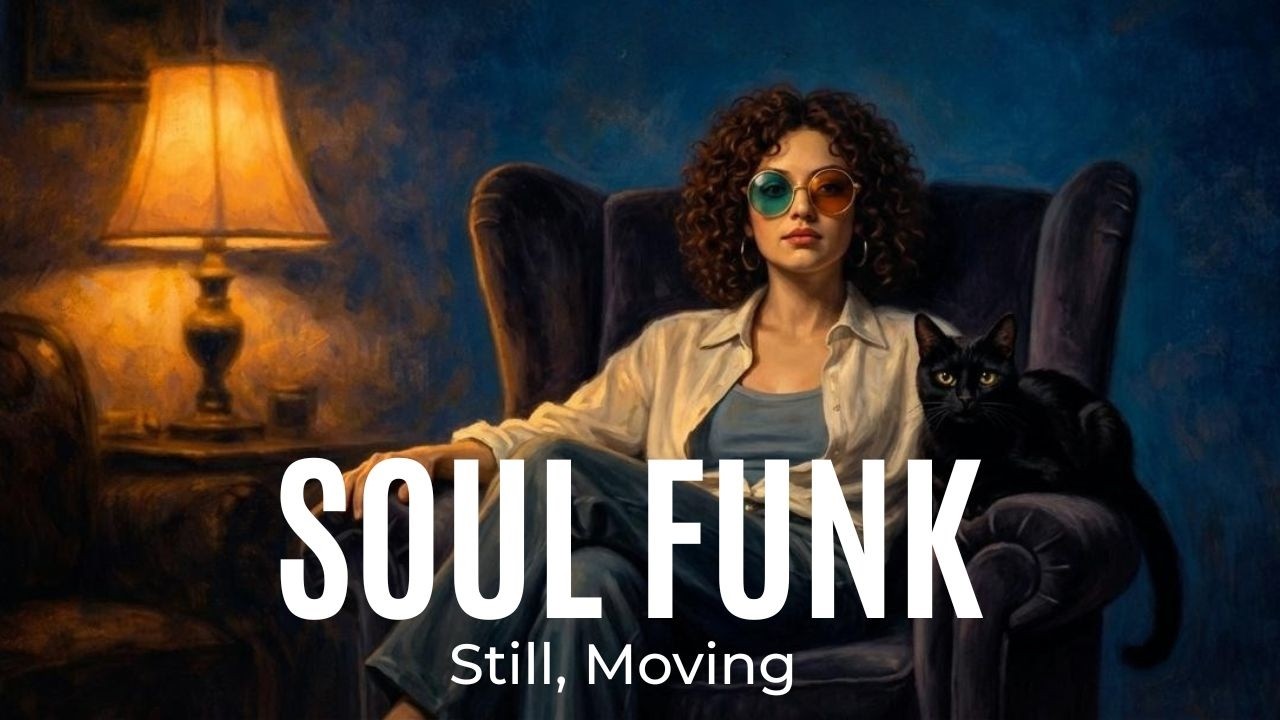 Soul Funk Groove 🌃 Relaxing Background Music for Work & Study | Midnight Blue Solitude