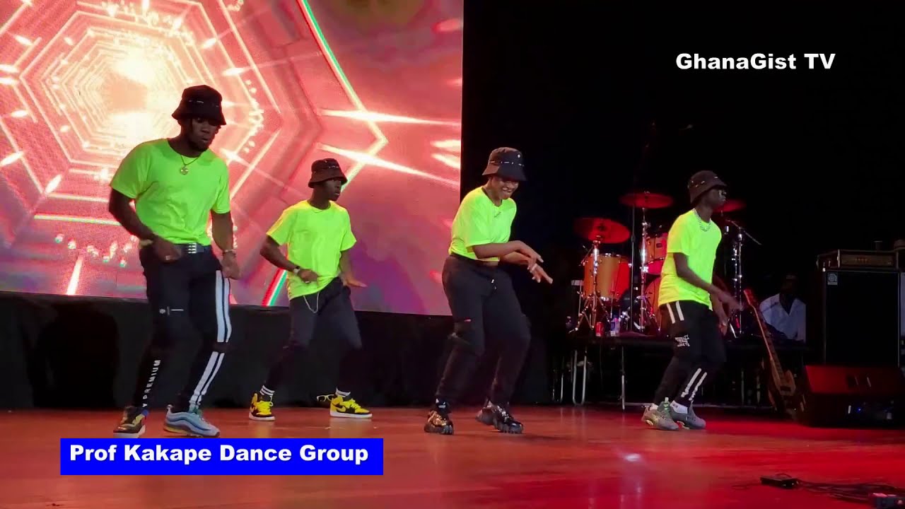 Prof Kakape Dance Group performs at Ghana Music Awards USA | GhanaGist TV