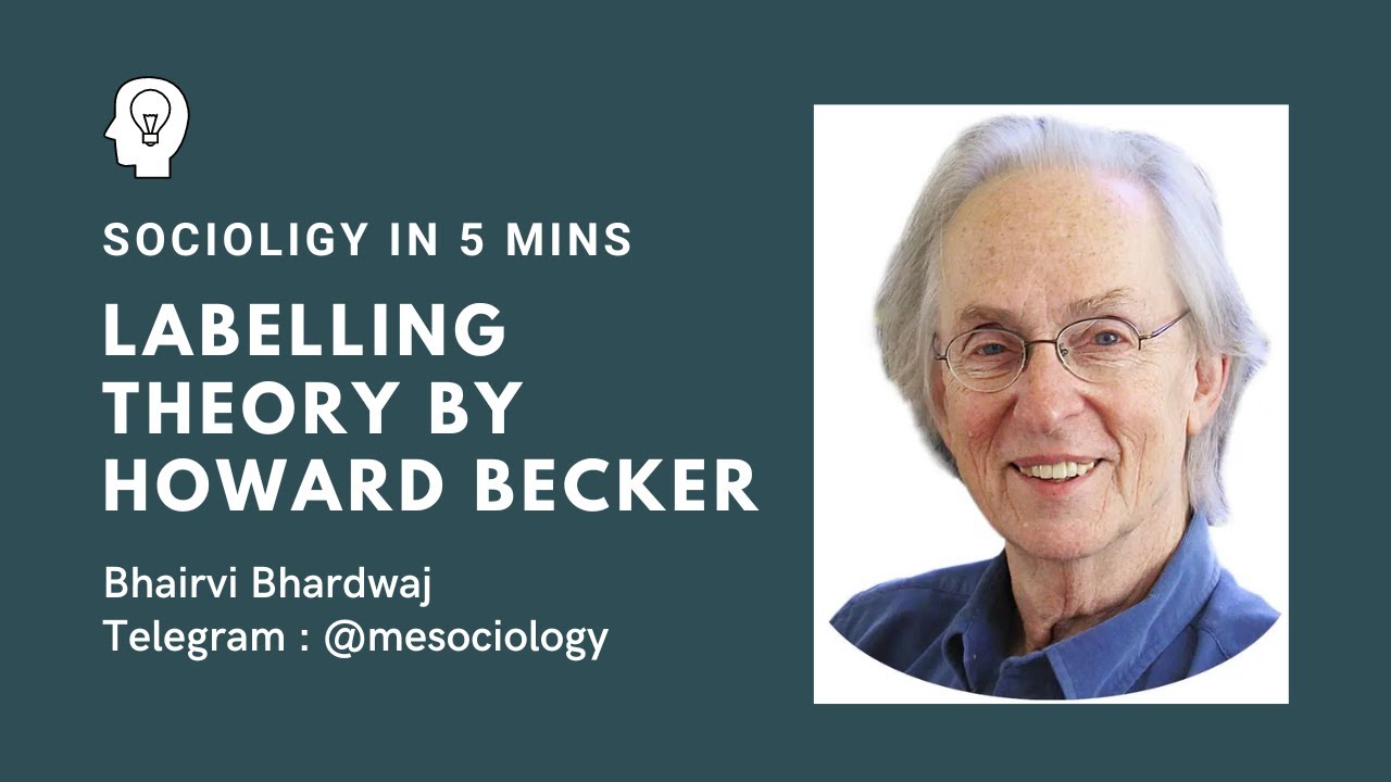 Labelling Theory by Howard Becker | Sociology in 5 minutes | CUET MA PG | UGC NET-JRF