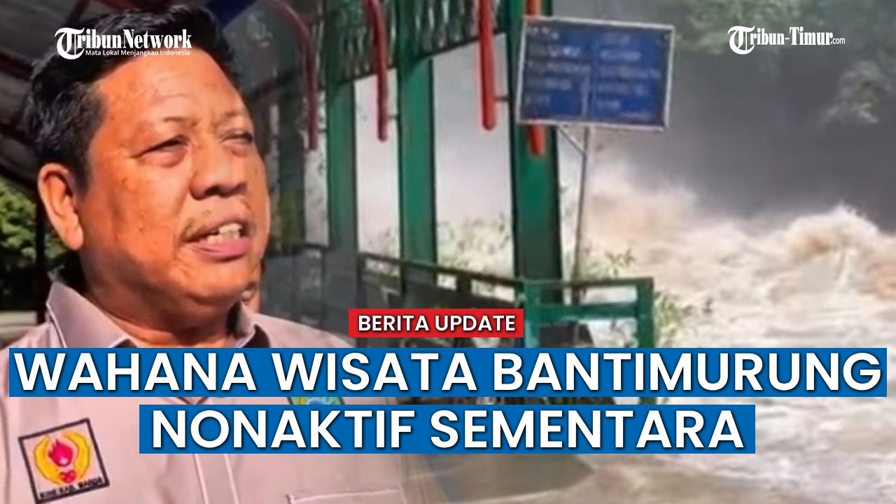 Debit Air Meningkat Drastis, Bantimurung Dikelilingi Air Keruh