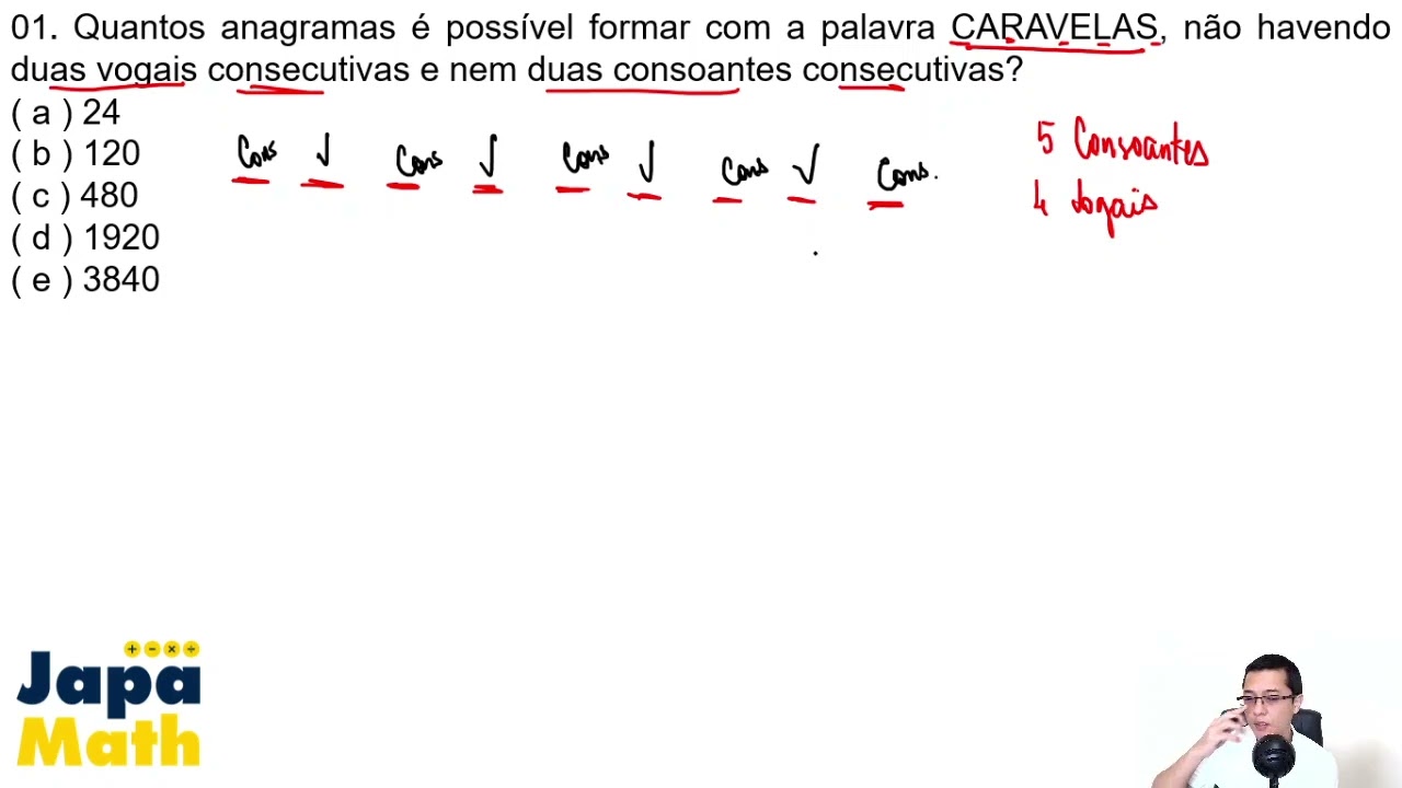 Prova EFOMM Resolvida(2016 - 2017) - Matemática - Questão 01