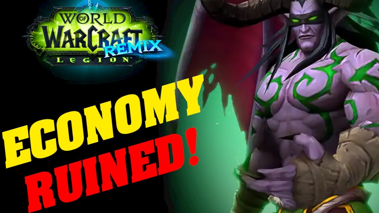 Legion Remix РАЗРУШИЛ экономику WoW!!