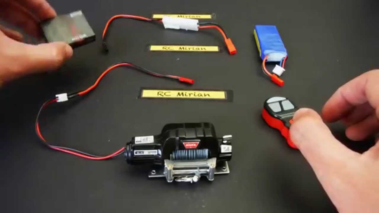 RC Warn Winch Tutorial
