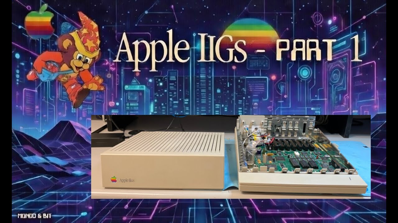 Restore and upgrade Apple //gs - Part 1