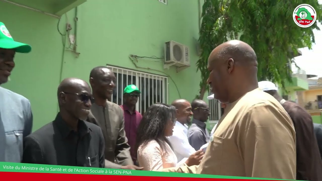Visite du Ministre de la Santé et de l'Action Sociale à la SEN-PNA