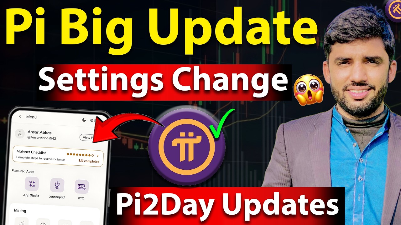 Pi Network Latest New Updates | Pi Network interface Settings totally Changed | Pi2day 2026 Updates