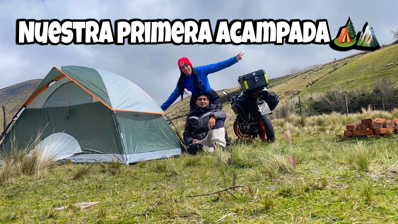 Nuestro primer CAMPING 🏕️✨⛰️| ECUADOR 🇪🇨 (#05)