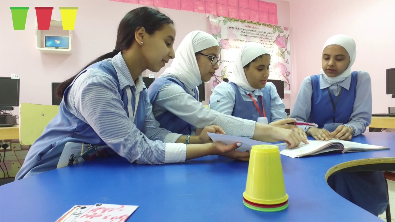 استراتيجية الأكواب الملونة
